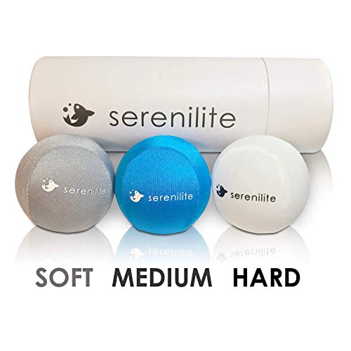 Product Cover Serenilite 3X Hand Therapy Exercise Stress Ball Bundle - Tri-Density Stress Balls & Grip Strengthening - Therapeutic Hand Mobility & Restoration - Soft, Medium, Hard