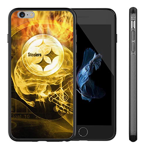 Product Cover Steelers iPhone 8 Case,iPhone 7 Steelers Design Case TPU Gel Rubber Shockproof Anti-Scratch Cover Shell for iPhone 8 / iPhone 7 4.7-inch