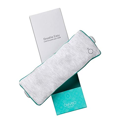 Product Cover Omved Breathe Easy Cold & Sinusitis Therapeutic Eye Mask & Eye Pillow - Relief from Sinus, Headache, Migraine, Cold & Cough