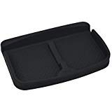 Product Cover Car Anti-Slip Durable Silicone Universal Fit Compatible Tesla Model S Model X Model 3 Container Dashboard Pad Storage Mat, Cell Phone Holder, Sun Glasses Stand,GPS Navigation Holder,Cards pad (Black)