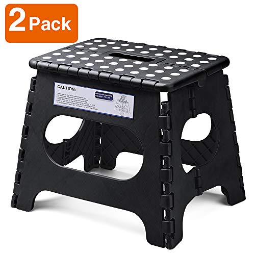 Product Cover Acko Folding Step Stool Lightweight Plastic Step Stool - 11