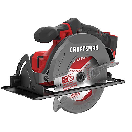 Product Cover CRAFTSMAN V20 6-1/2-Inch Cordless Circular Saw, Tool Only (CMCS500B)