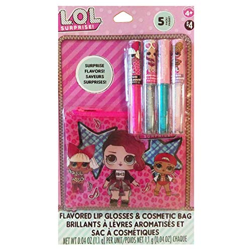 Product Cover LOL SURPRISE FLAVORED LIP GLOSSES & COSMETIC BAG SET WITH SURPRISE FLAVORS