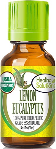 Product Cover Organic Lemon Eucalyptus Essential Oil (100% Pure - USDA Certified Organic) Best Therapeutic Grade Essential Oil - 30ml