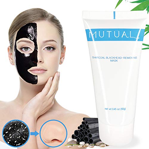 Product Cover Mutual Black Mask, Charcoal Peel Off Mask, Blackhead Remover Mask Kit for Whitehead, Acne, Oil-control