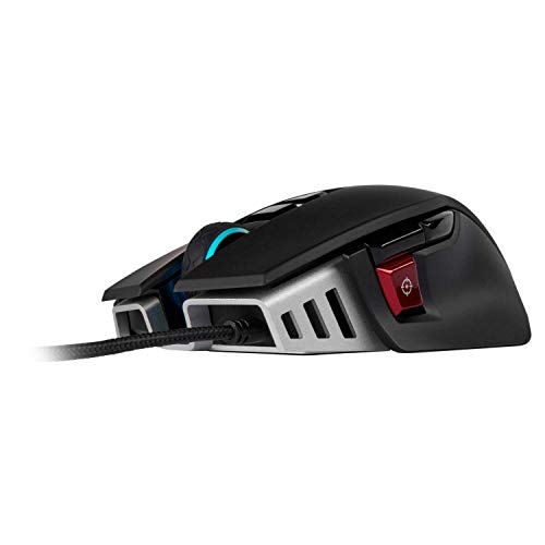 Product Cover CORSAIR M65 ELITE RGB - FPS Gaming Mouse - 18,000 DPI Optical Sensor - Adjustable DPI Sniper Button - Tunable Weights -  Black