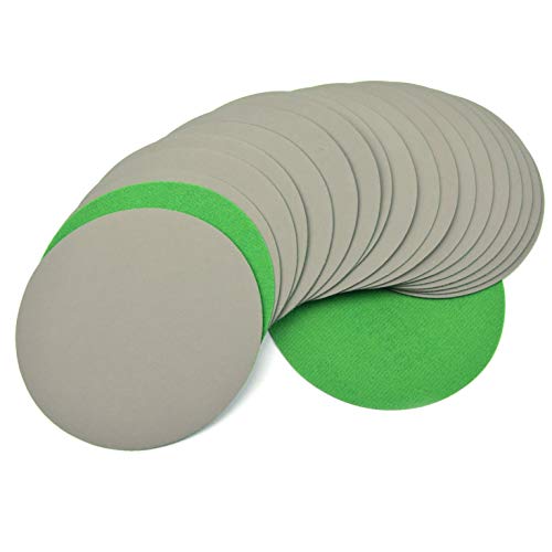 Product Cover 6 Inch (150mm) 3000 Grit High Performance Waterproof Hook & Loop Sanding Discs Heavy Duty Silicon Carbide Round Flocking Sandpaper for Wet/Dry Sanding Grinder Polishing Accessories, 20-Pack
