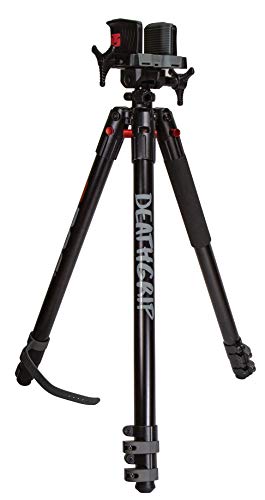 Product Cover BOG DeathGrip Aluminum Tripod with Durable, Lightweight, Stable Design, Bubble Level and Hands-Free Operation for Hunting, Shooting and Outdoors