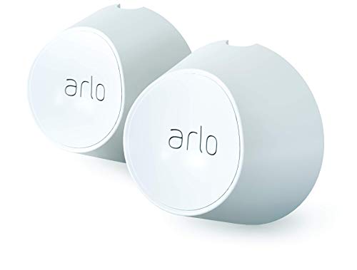 Product Cover Arlo Accessory - Magnetic Wall Mounts | Set of 2, Indoor/Outdoor, White | Compatible with Arlo Ultra and Arlo PRO 3 Only | (VMA5000)