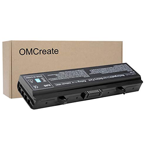 Product Cover OMCreate Battery Compatible with Dell Inspiron 1525 1526 1545 1546 PP29L PP41L Series Vostro 500, fits P/N X284G / M911 / M911G / GW240 / RN873 / GP952 / RU586 / C601H / 312-0844 - 12 Months Warranty