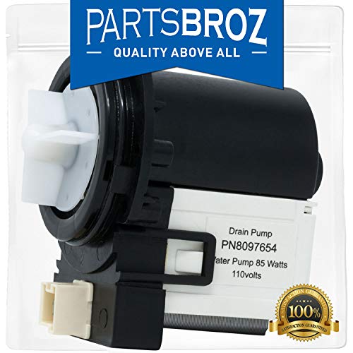 Product Cover DC31-00054A Washer Drain Pump for Samsung Washing Machines by PartsBroz - Replaces Part Numbers AP4202690, 1534541, DC31-00016A, PS4204638