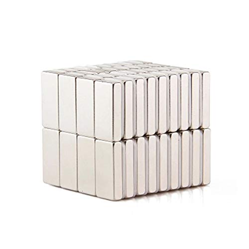 Product Cover MCM Magnetics 20x5x2mm 30-Piece Rectangular Magnets Ideal for refrigerators, handicraft projects, whiteboards, DIY projects, office magnets - Map Square ma