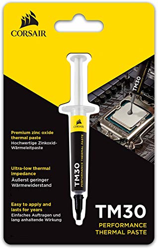 Product Cover CORSAIR TM30 Performance Thermal Paste|Ultra-Low Thermal Impedance CPU/GPU|3 Grams|w/applicator