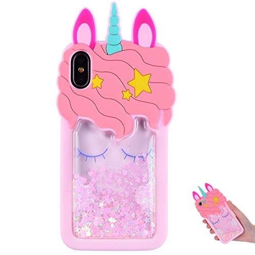 Product Cover TopSZ Quicksand Unicorn Bling Case for iPhone XR 6.1