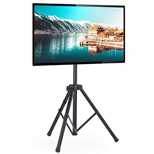 Product Cover Rfiver Portable Tripod TV Display Floor Stand with Swivel
