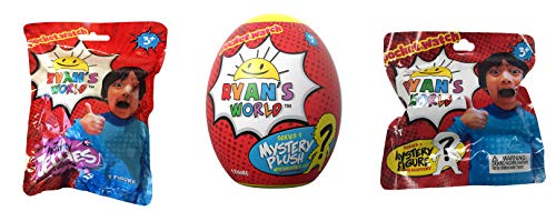Product Cover Ryan's World Ultimate Surprise Lot of 3 Includes: Figures , Jellies & Egg Plush from Ryan's Toy Review