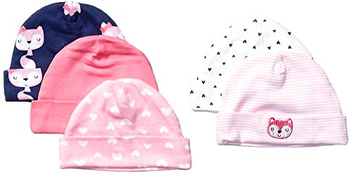 Product Cover GERBER Baby Girls' 5-Pack Caps