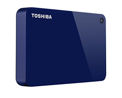 Product Cover Toshiba Canvio Advance 4TB Portable External Hard Drive USB 3.0, Blue (HDTC940XL3CA)