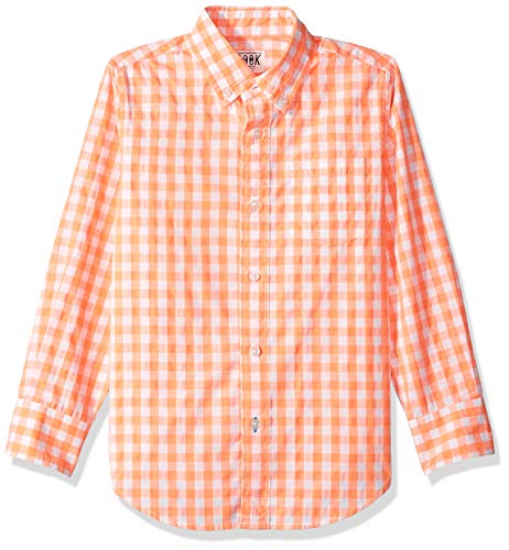 Product Cover Amazon/ J. Crew Brand- LOOK by crewcuts Boys' Long Sleeve Gingham Shirt