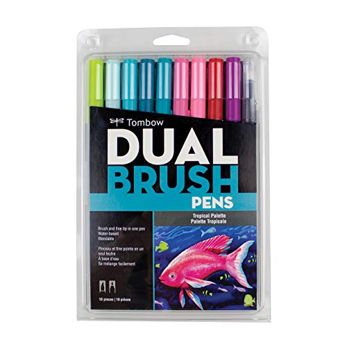 Product Cover Tombow 56189 Tropical Dual Brush Set 10pc