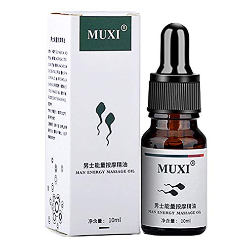 Product Cover Men Energy Massage Essential Oil for Sex, Enlarge Massage Enlargement Oils Permanent Thickening Growth Pills Increase Dick Liquid Men Health Care Enlarge Oil Delay Performance Boost Strength (10ml)