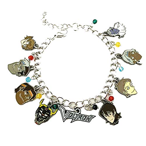 Product Cover Athena Brand Voltron Charm Bracelet Quality Cosplay Jewelry Cartoon TV Series with Gift Box