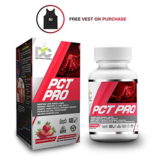 Product Cover Doctor's Choice PCT PRO All-in-One | Kidney Detox | Liver Detox | Testosterone Booster | Post Cycle Therapy - 60 Tablets