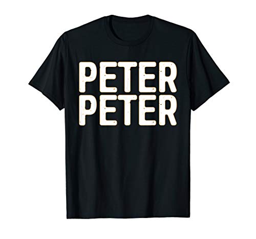 Product Cover Peter Peter T-Shirt Halloween Pumpkin Eater Costume Shirt T-Shirt
