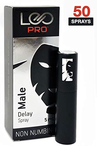 Product Cover EDGE Leo Delay Spray for Men - No Lidocaine | No Numbing | All Natural Climax Control - Full Sensations for Man - Male Genital Desensitizer Spray - Prolong Sех Prevent Premature Orgasm - 50 Sprays
