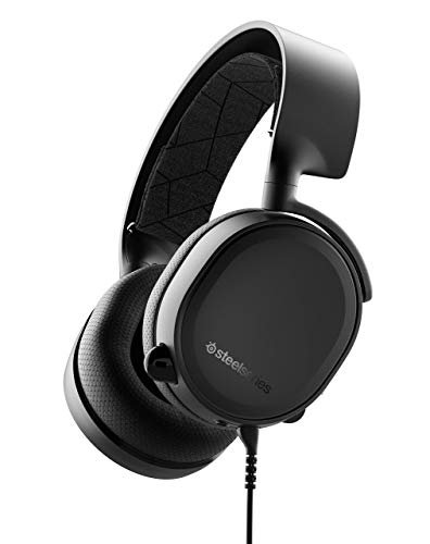 Product Cover SteelSeries Arctis 3 (2019 Edition) All-Platform Gaming Headset for PC, PlayStation 4, Xbox One, Nintendo Switch, VR, Android, and iOS - Black (Renewed)