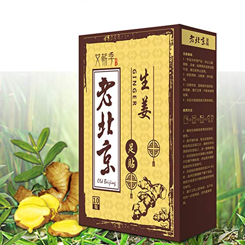 Product Cover Taykoo Ginger Foot Pads Ancient Formula for Anti-Swelling, Promoting Blood Circulation and Metabolism, Pain and Tiredness Relief