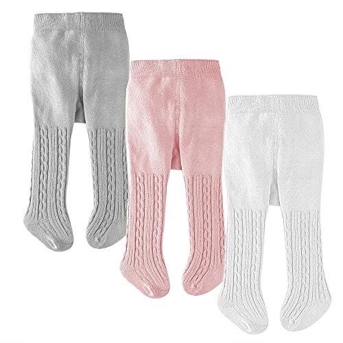 Product Cover slaixiu Cotton Baby Girl Tights Cable Knit Seamless Toddler Leggings Pants Stockings