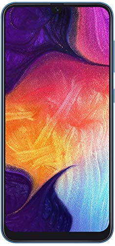 Product Cover Samsung Galaxy A50 A505G 64GB Duos GSM Unlocked Phone w/Triple 25MP Camera - (International Version, No Warranty) - Blue