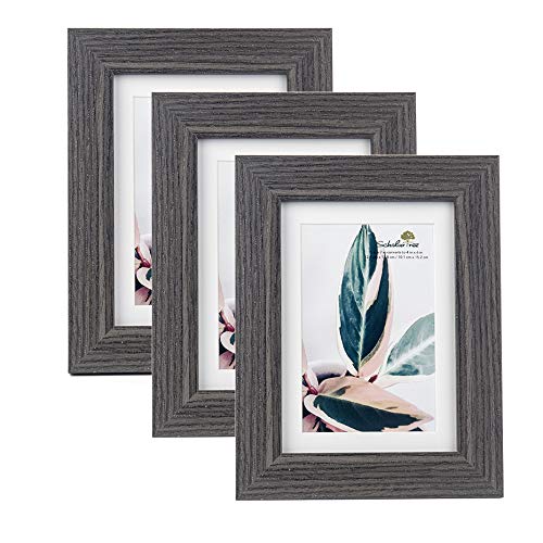 Product Cover Scholartree Wooden Photo Picture Frame 5x7 3P 8x10 2P 11x14 2P (Style 3, 5x7 inches 3P)