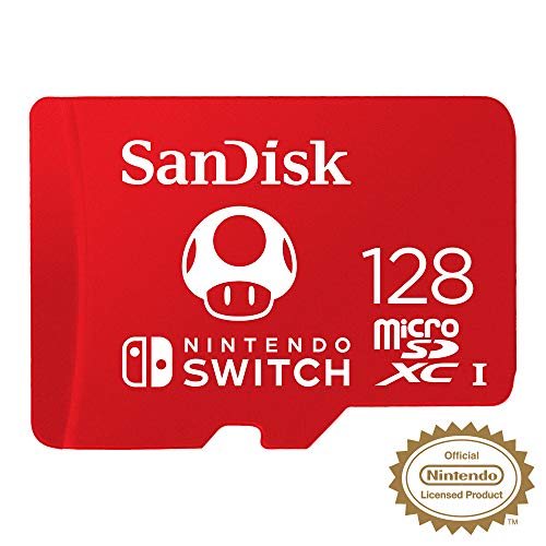 Product Cover SanDisk 128GB MicroSDXC UHS-I Card for Nintendo Switch -Ã'SDSQXAO-128G-GNCZN