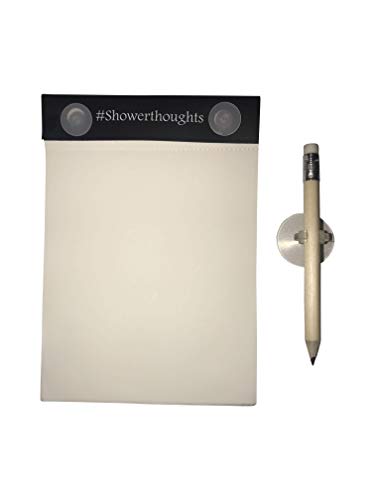 Product Cover Waterproof Shower Notepad with Pencil Aqua Notes
