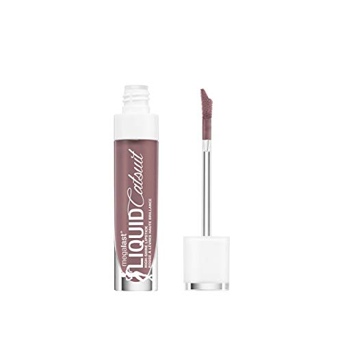 Product Cover wet n wild Megalast Liquid Catsuit High Shine Lipstick, Mauve Over Girl, 0.2 Ounce