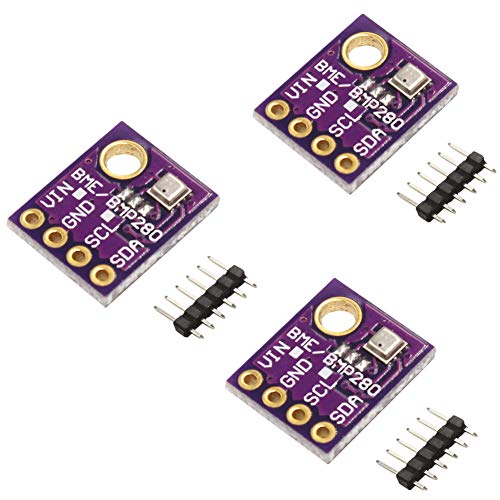 Product Cover KeeYees 3pcs BME280 Compatible with BMP280 Digital 5V Temperature Humidity Sensor Atmospheric Barometric Pressure Board IIC I2C Breakout for Arduino