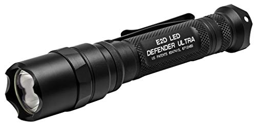 Product Cover SureFire E2D Defender E2D Defender Ultra Dual-Output LED Flashlight with Tailcap Click Switch, Black, Black