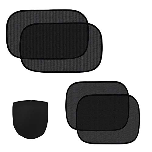 Product Cover ZATAYE Car Window Shade - 4 Pack Car Side Windows Sunshade for Baby,Car Sun Shades Protector,80 GSM for Maximum UV/Sun/Glare Protection for Kids,2 Pack 20