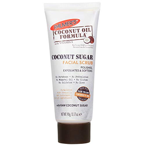 Product Cover Palmer's Coconut Oil Formula Coconut Sugar Facial Scrub Exfoliator | 3.17 Ounces