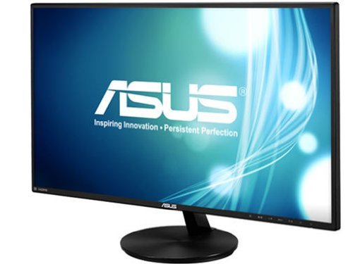 Product Cover ASUS VN279Q 27in Full HD 1920x1080 DisplayPort HDMI VGA Eye Care Monitor (Renewed)