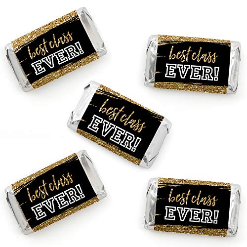Product Cover Reunited - Mini Candy Bar Wrapper Stickers - School Class Reunion Party Small Favors - 40 Count