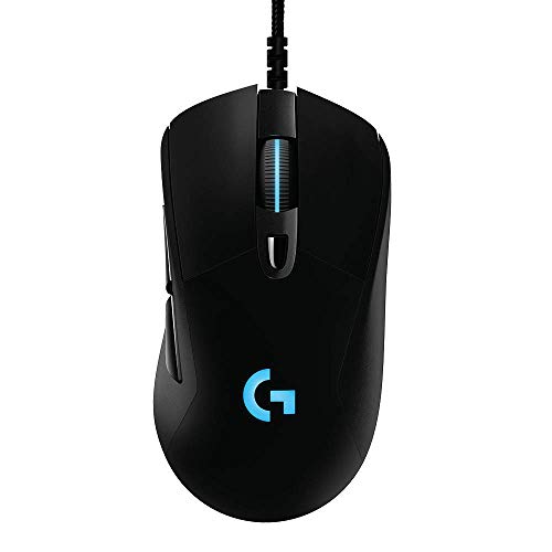Product Cover Logitech G403 Hero 16K Gaming Mouse, Lightsync RGB, Lightweight 87G+10G Optional, Braided Cable, 16, 000 DPI, Rubber Side Grips
