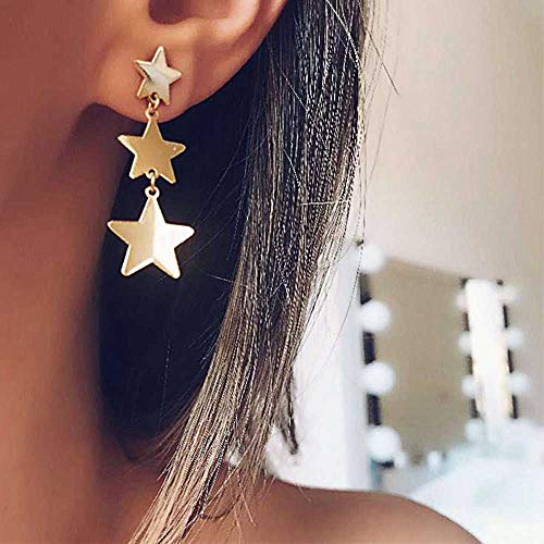 Product Cover Jovono Bohemian Earrings with Alloy Star Pendant for Women and Girls