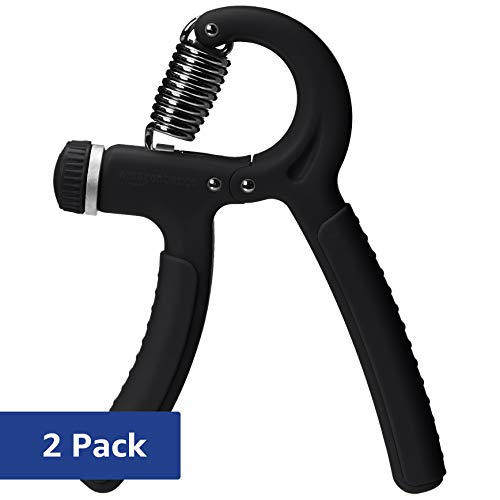 Product Cover AmazonBasics Adjustable Hand Grip Strengthener, 2-Pack