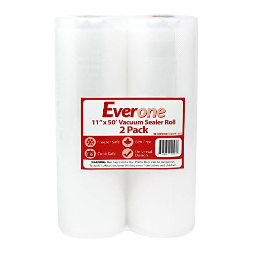 Product Cover EverOne Vacuum Sealer Bag Roll for Sous Vide & Food Saver, 11