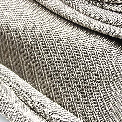 Product Cover 100% Silver Fiber Fabric Radiation EMF Protection Material Silver Conductive Fabric for Shielding Cage Sold by 80