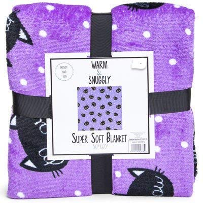 Product Cover Warm & Snuggly Cats Meow Super Soft Throw Blanket 50x60