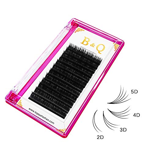 Product Cover Volume Eyelash Extensions Rapid Blooming Lashes 0.03 0.05 0.07 Easy Fan Volume Lashes C D curl Mega Volume Lash Extensions 8-18mm (D-0.07 mm, 8-15 Mix)